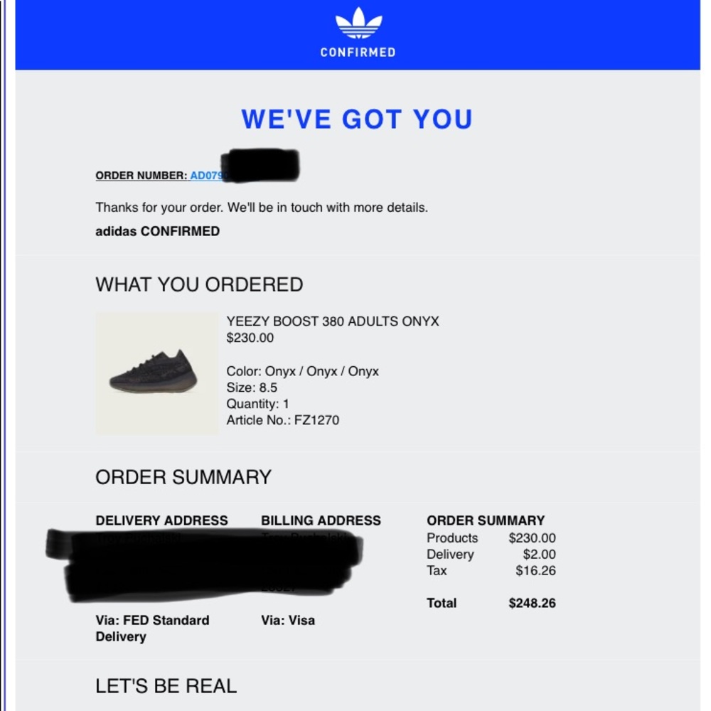 Yeezy 380 in Onyx - Picture 10 of 10